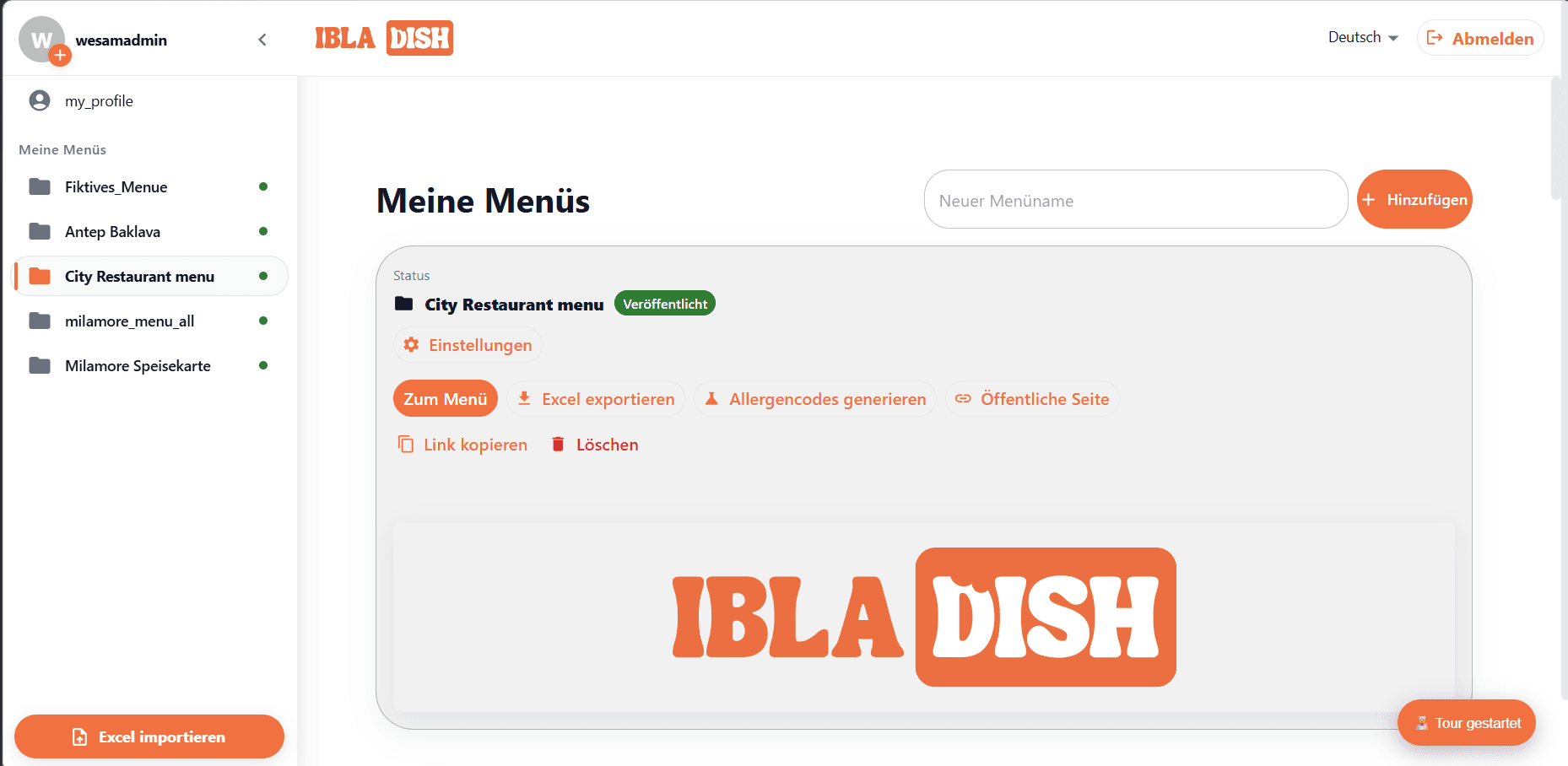 منصة ibladish